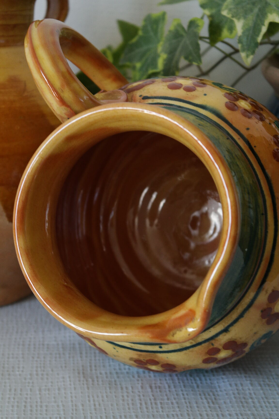 Ceramic pitcher FF Griffi Corsica Terraghja