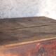 Antique wooden cabinet with 1 door, storage unit, bonnetière, kitchen furniture.