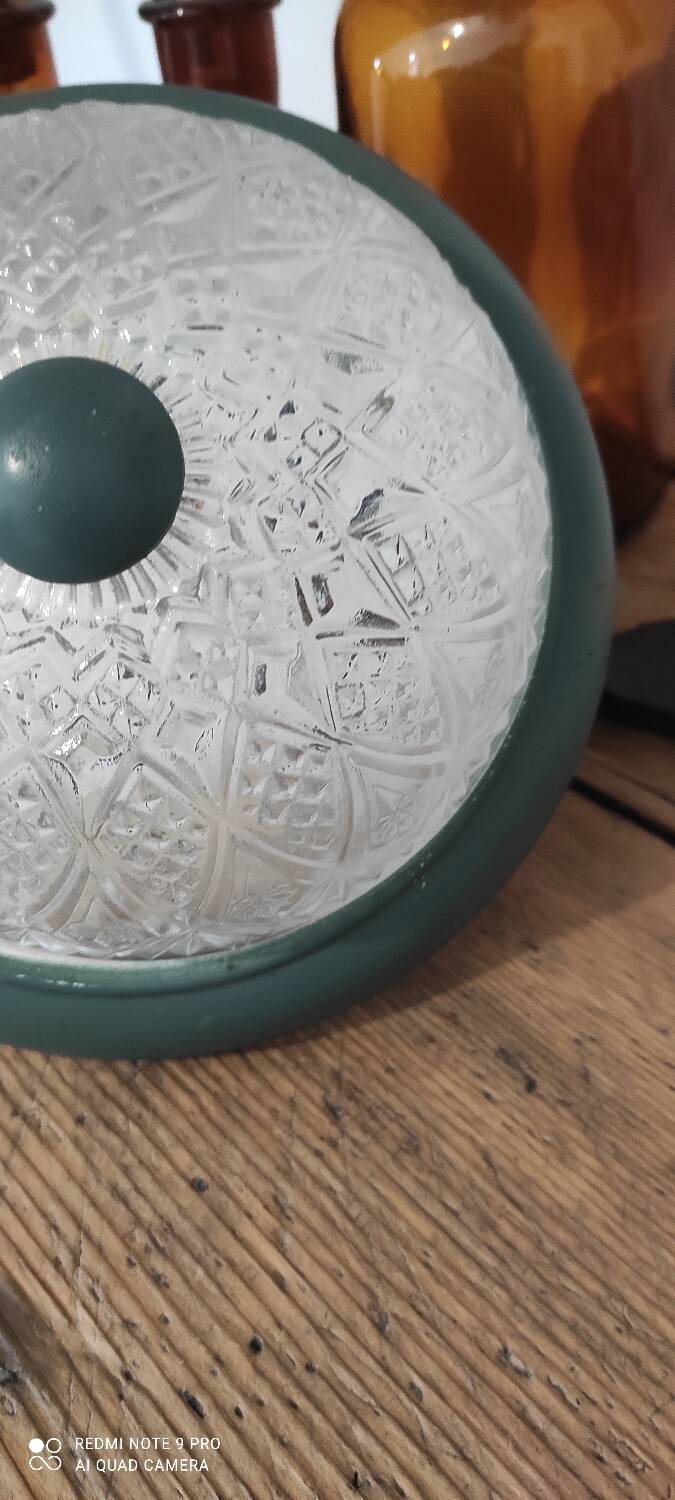 Wall light, ceiling light Glass Retro