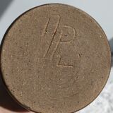 Pottery oil bottle
