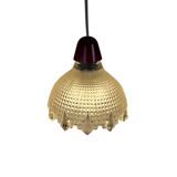 Erco Leuchten - Germany - pendant lamp - holophane style - Space Age - crys