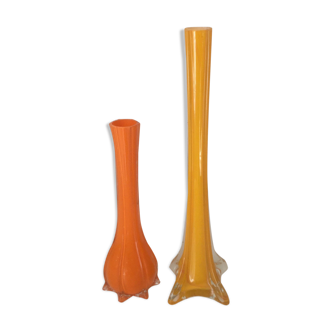 Lot of 2 soliflores