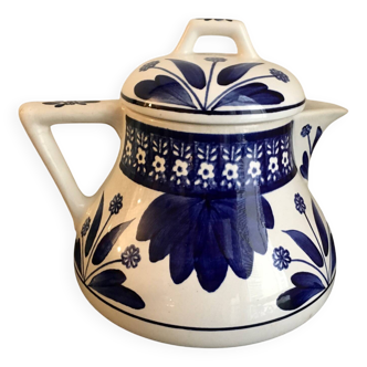 Villeroy & Boch Wallerfangen teapot, Saar basin, 1920, Art Deco