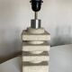 Lamp by Albert Tormos in limestone of the Luberon, Saint Tropez 1970