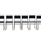 Set of 6 B5/B40 Chairs with Tubular Frame attributed to Marcel Breuer