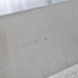 Magazine holder anonymous work 70' brushed steel