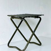 Chaise pliante industrielle de l'armée, 1960'