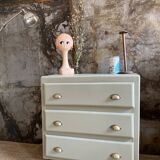 Soft khaki chest of drawers