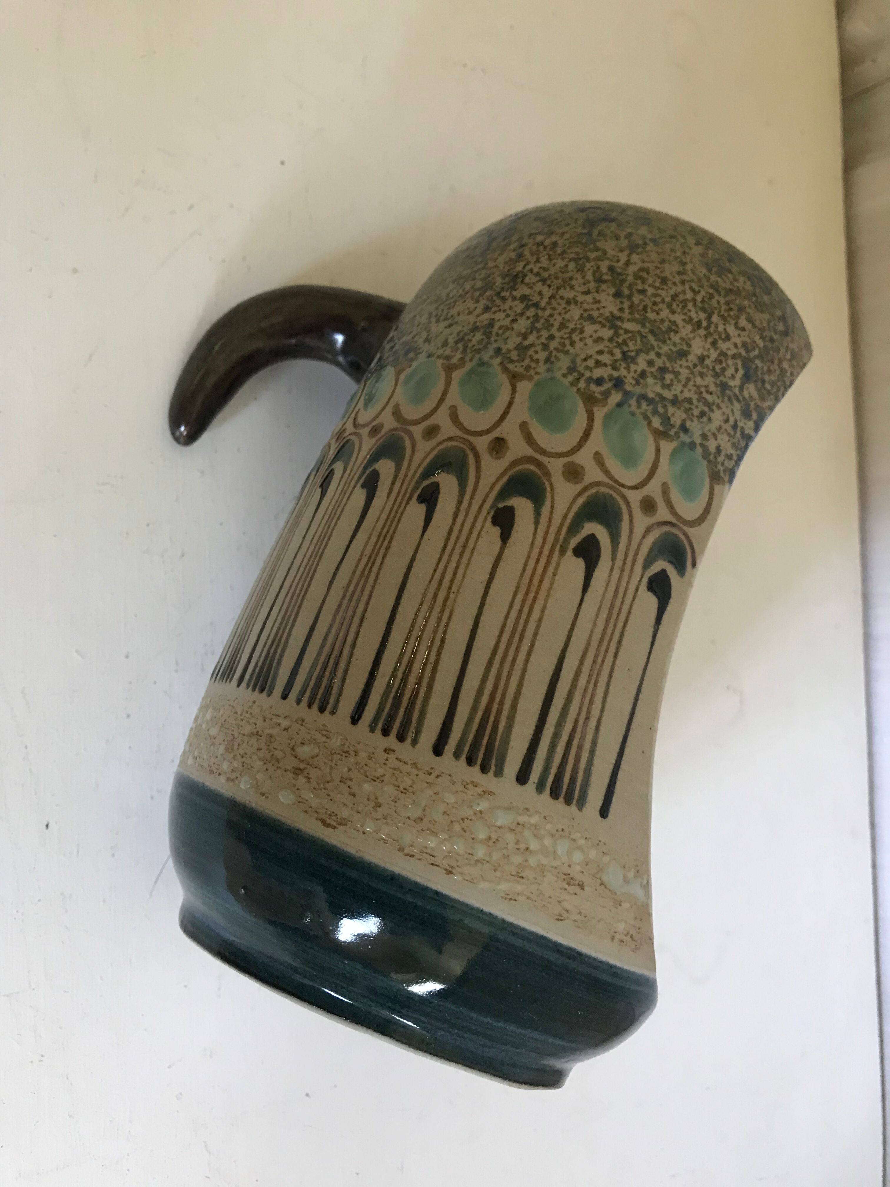 Vintage ceramic candlestick