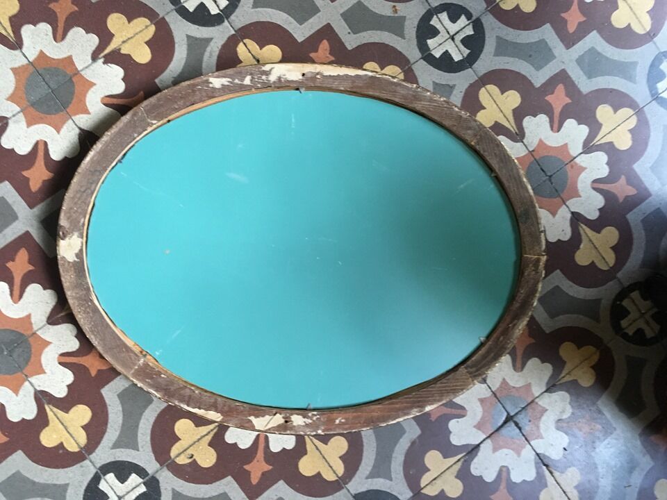 Miroir ovale