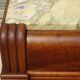 Art Deco sideboard in walnut with a marble top
