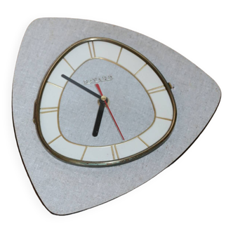 Bayard gray formica wall clock