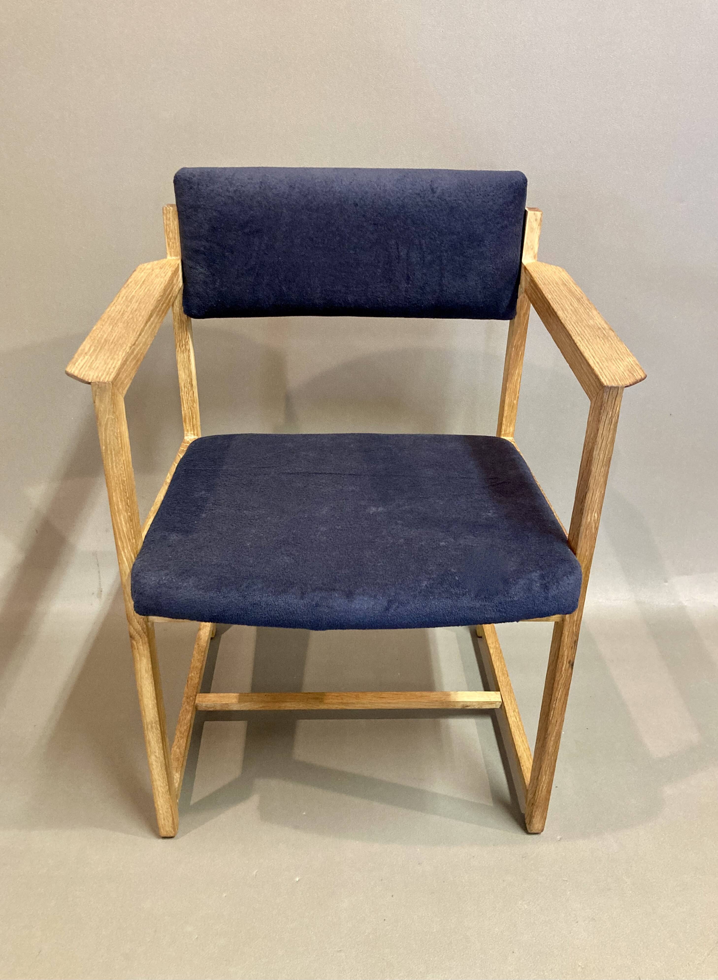 Duo of "Scandinavian Design" armchairs 1960.