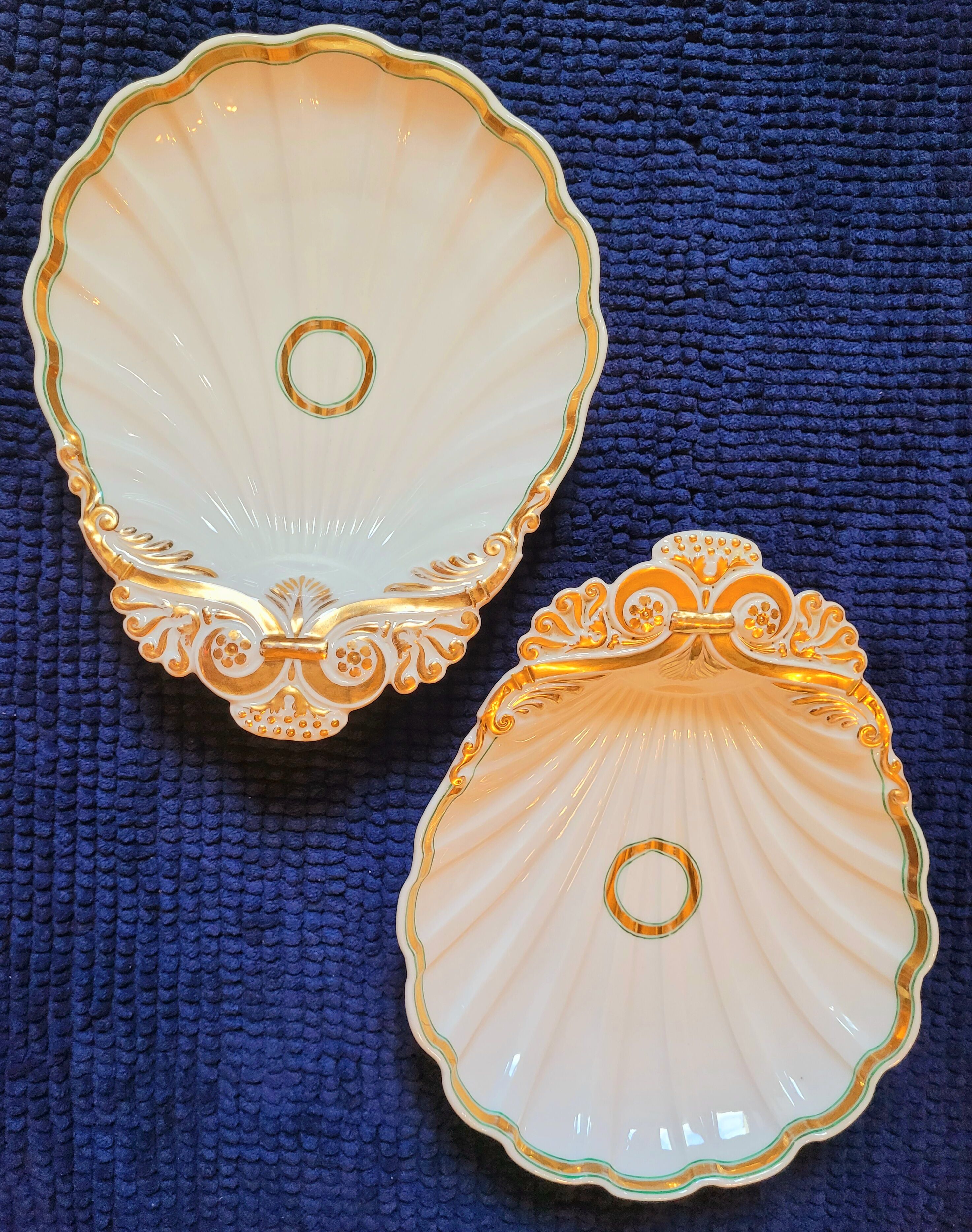 Old vintage porcelain cups nineteenth century