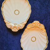 Old vintage porcelain cups nineteenth century