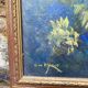 Oil on canvas flowers G de Marco 50X60