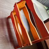 Solid pine magazine rack