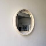 White ‘DZ84’ mirror by Benno Premsela for ‘t Spectrum, The Netherlands 1950's