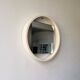 White ‘DZ84’ mirror by Benno Premsela for ‘t Spectrum, The Netherlands 1950's