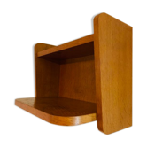 Vintage 1960s light wood wall exterior