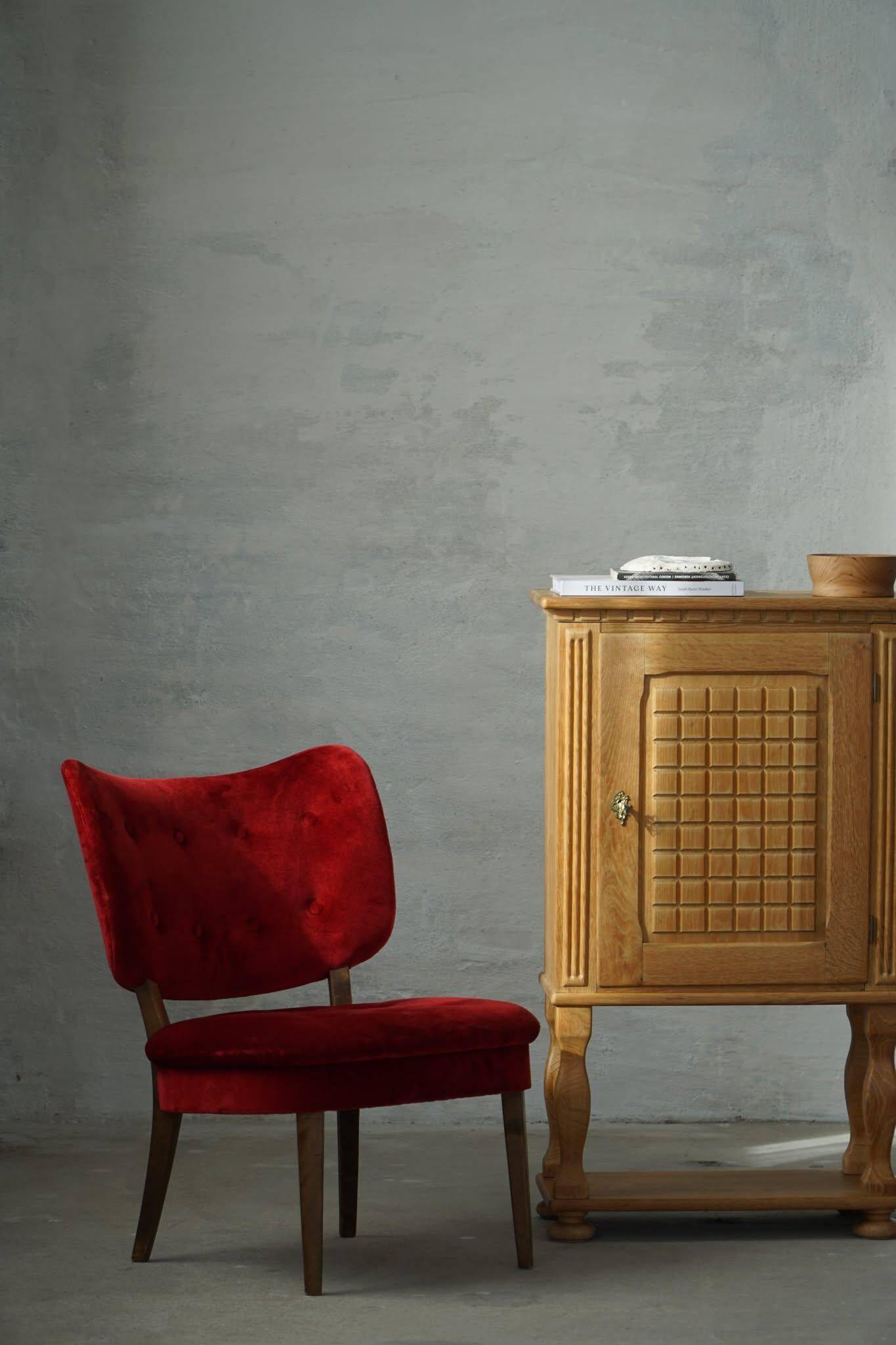 Pair of armchairs Gunnar Thalberg “Vilstol 205”, Modern Scandinavian from the 1950s.