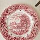 Set of 2 English porcelain plates - Grindley Staffordshire