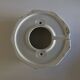XL bathroom ceiling light from Palace, porcelain and opaline, 1950s
