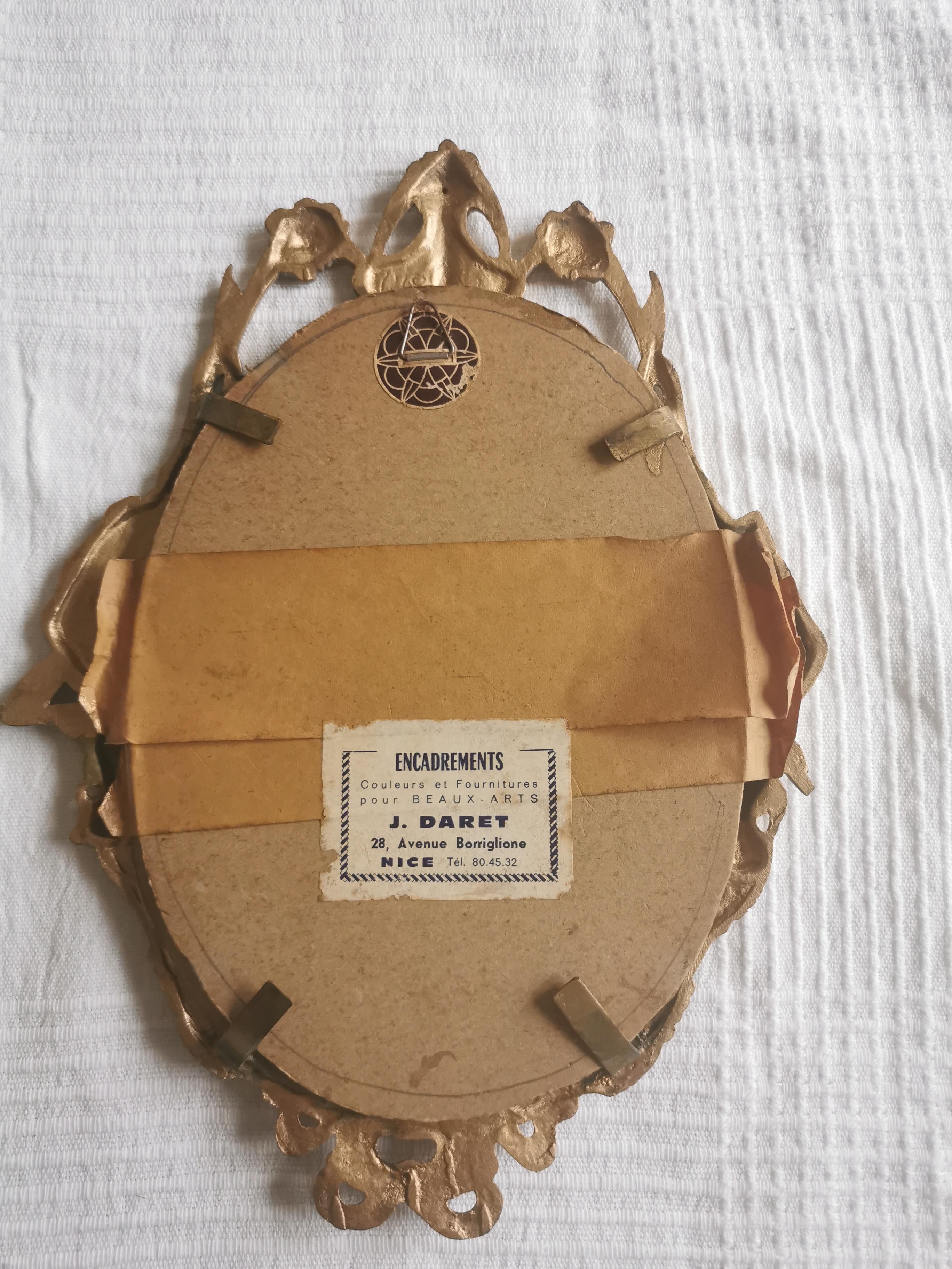 Brass frame