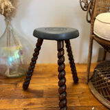 Vintage tripod stool