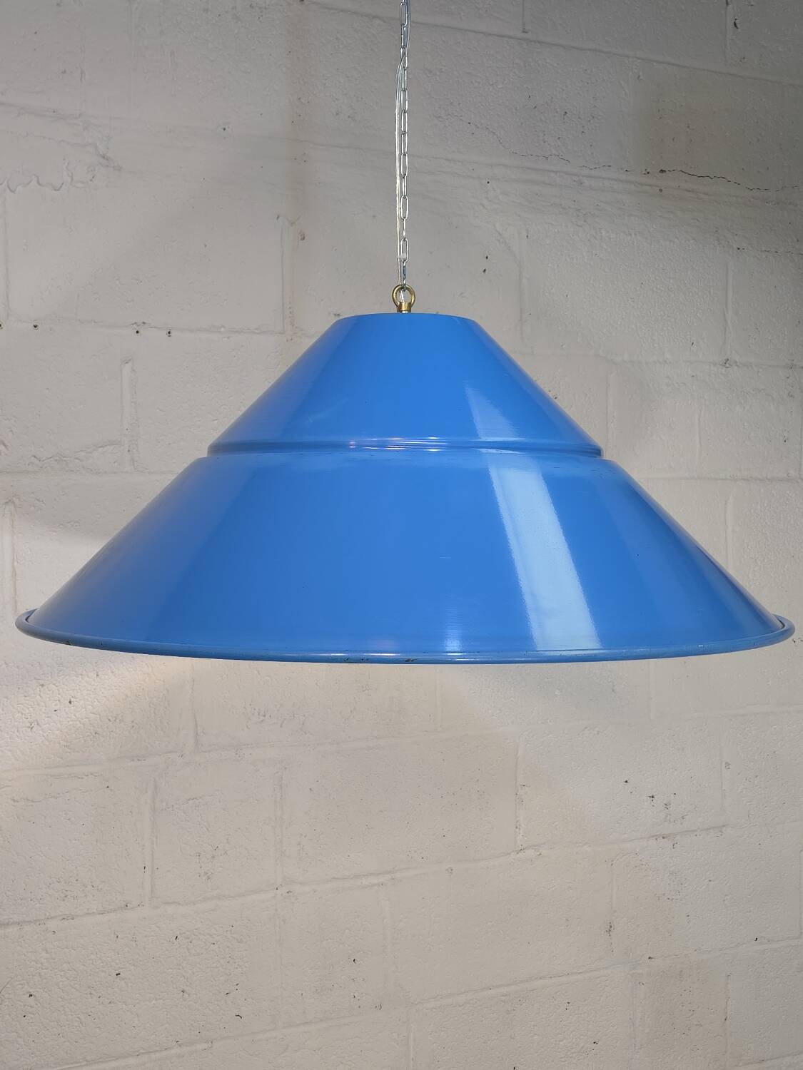 Industrial pendant light, 1950, Bekaert, Germany