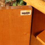 Two-door rattan sideboard by Dal Vera 1970