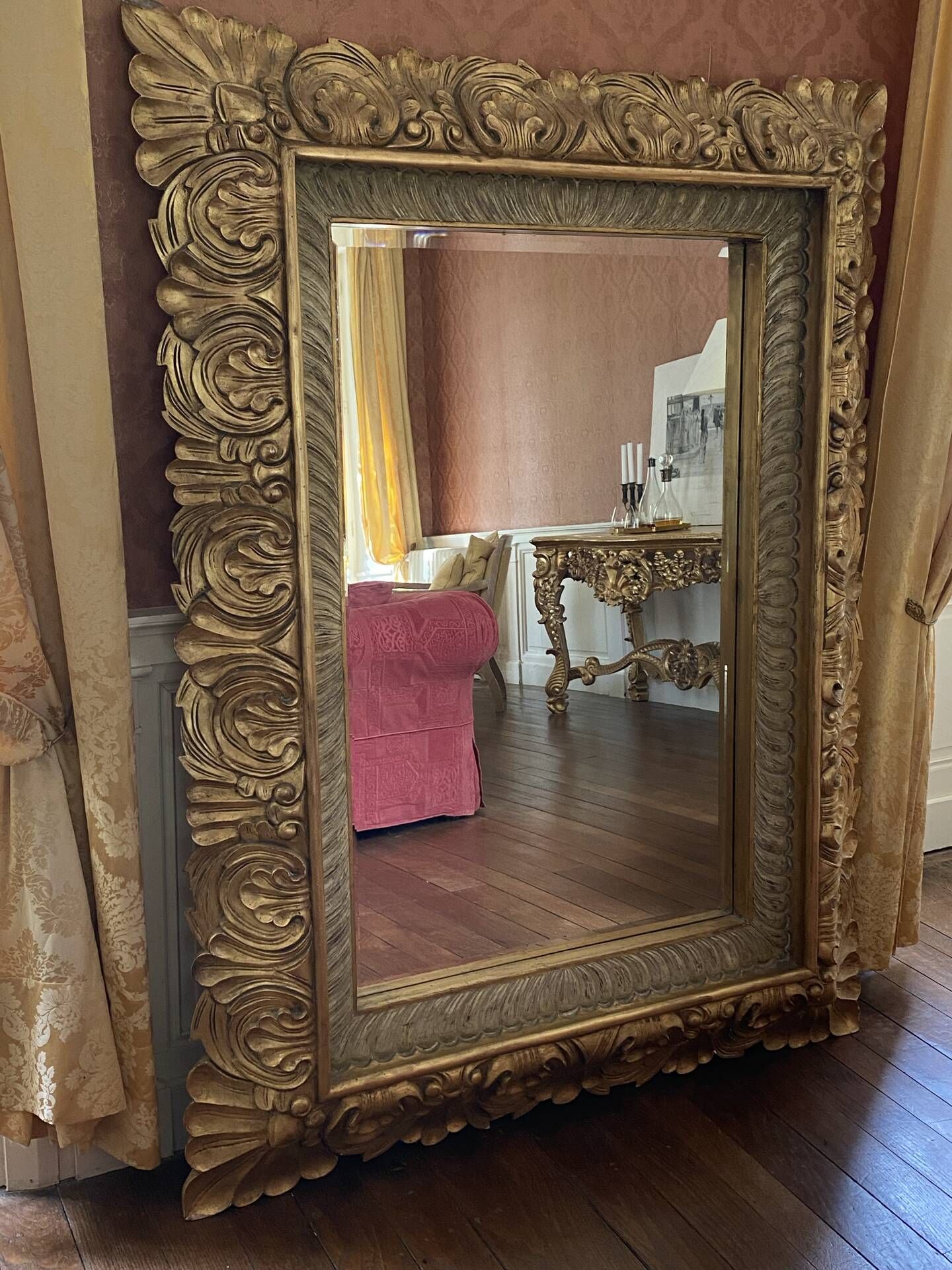 Gold Leaf Mirror