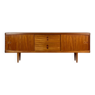 Danish Design Teak Sideboard by H.W. Klein for Bramin 1960s Mid-Century