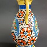 Art Deco ceramic vase by Ditmar Urbach by Lajos Kassak