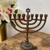 Five Branch Menorah Candle Holder