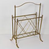 Brass magazine rack