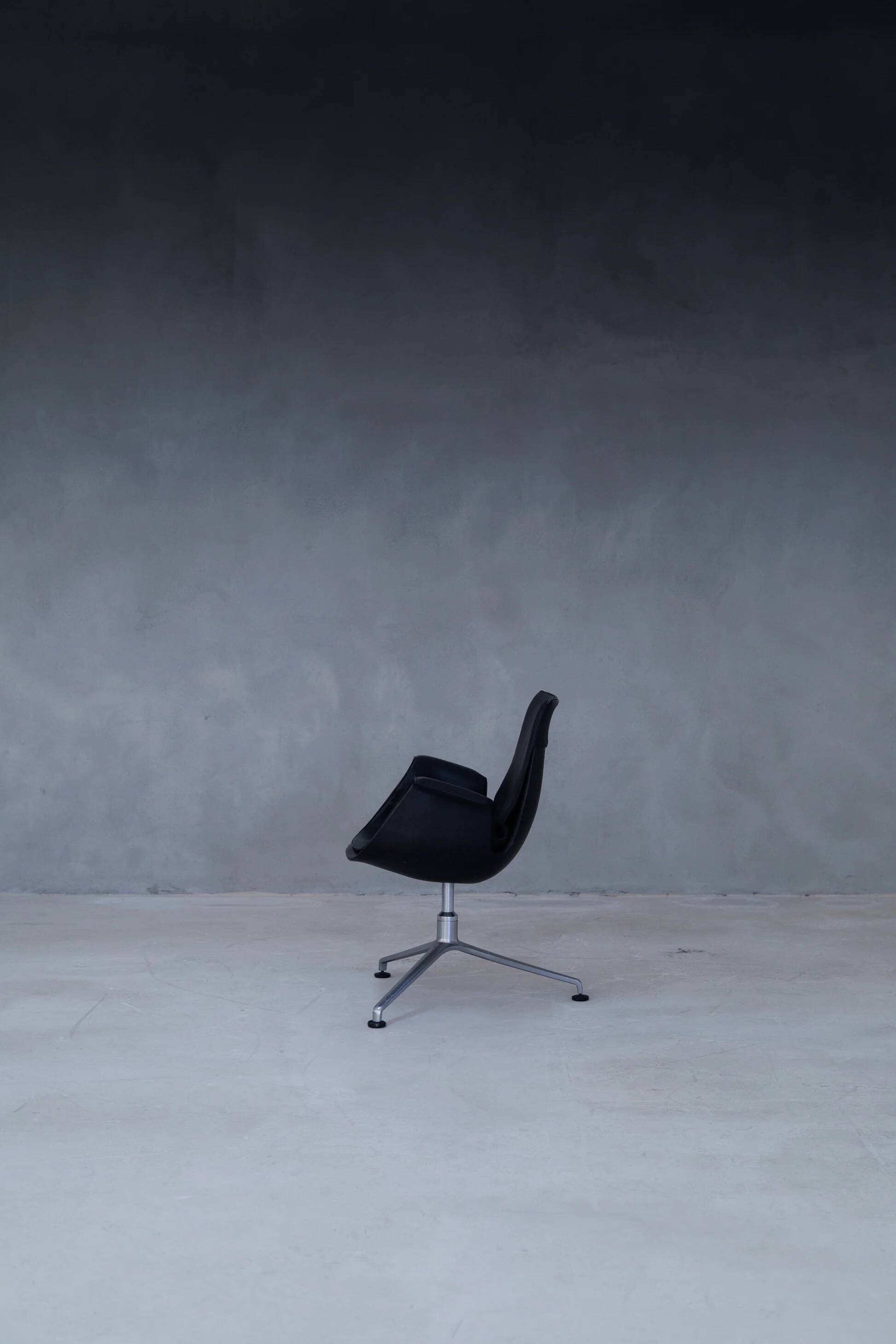 FK 6726 “Tulip” swivel chair by Preben Fabricius & Jørgen Kastholm, Denmark, 1960s