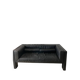 Black leather sofa series DS-4000 by Paolo Piva - model 4251/23