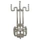 Sculptural floor lamp Space Age Rombo by Gaetano Missaglia