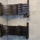 Pair of Antique savonarola folding chairs