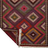 Anatolian handmade kilim rug 305 cm x 176 cm