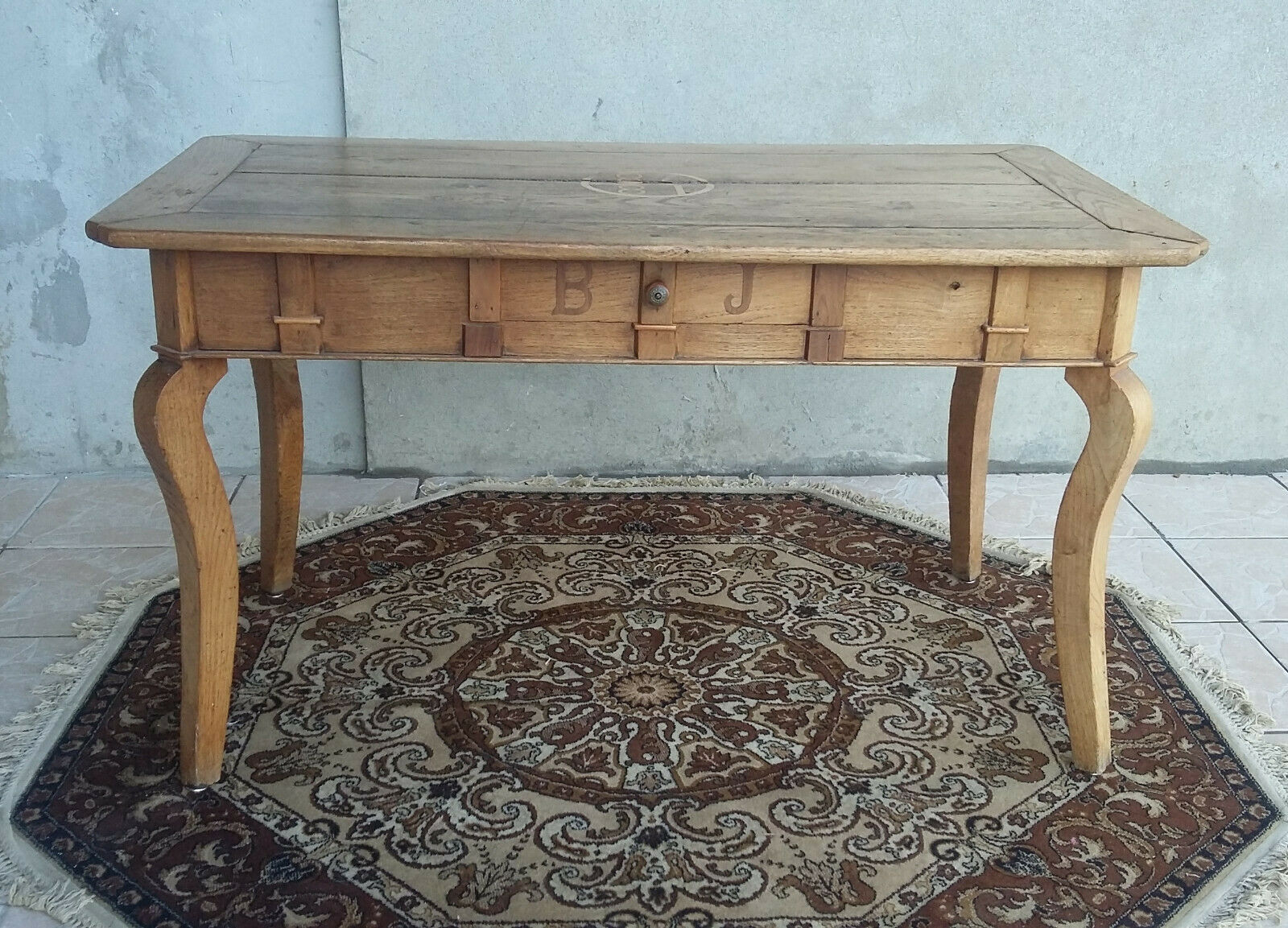Louis XV oak table 1878