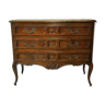 Louis XV style chest of drawers in solid oak XXth century