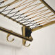 Vintage train coat rack