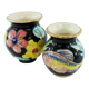 Petits vases en céramique de Monaco - Vallauris France - vintage années 50