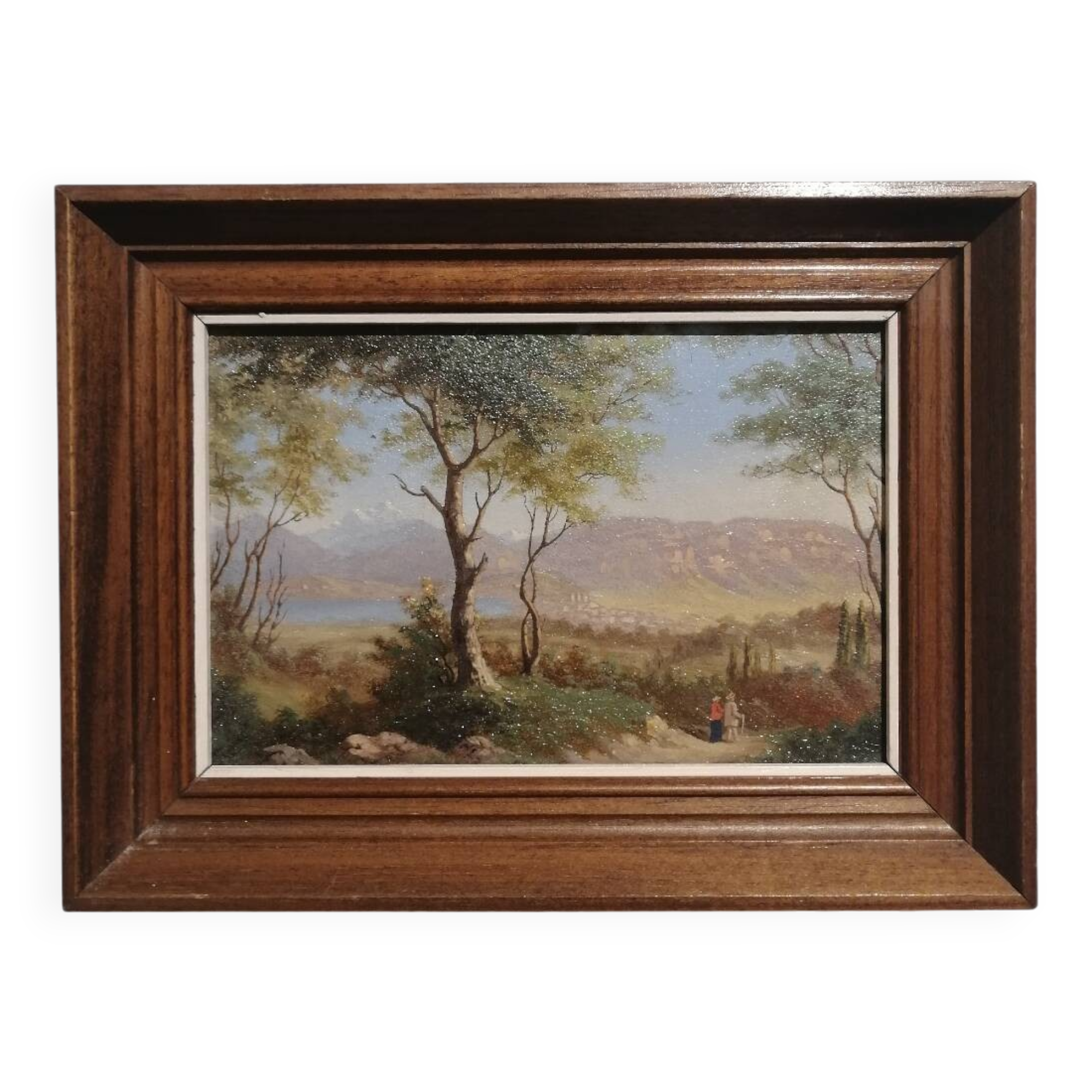 Tableau paysage alpin