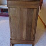 Rare pretty old chest of drawers with 4 drawers - Louis Philippe style in Walnut