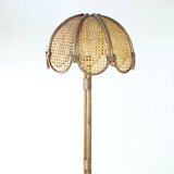 Lampadaire Autoportant En Bambou, République Tchèque Années 1990