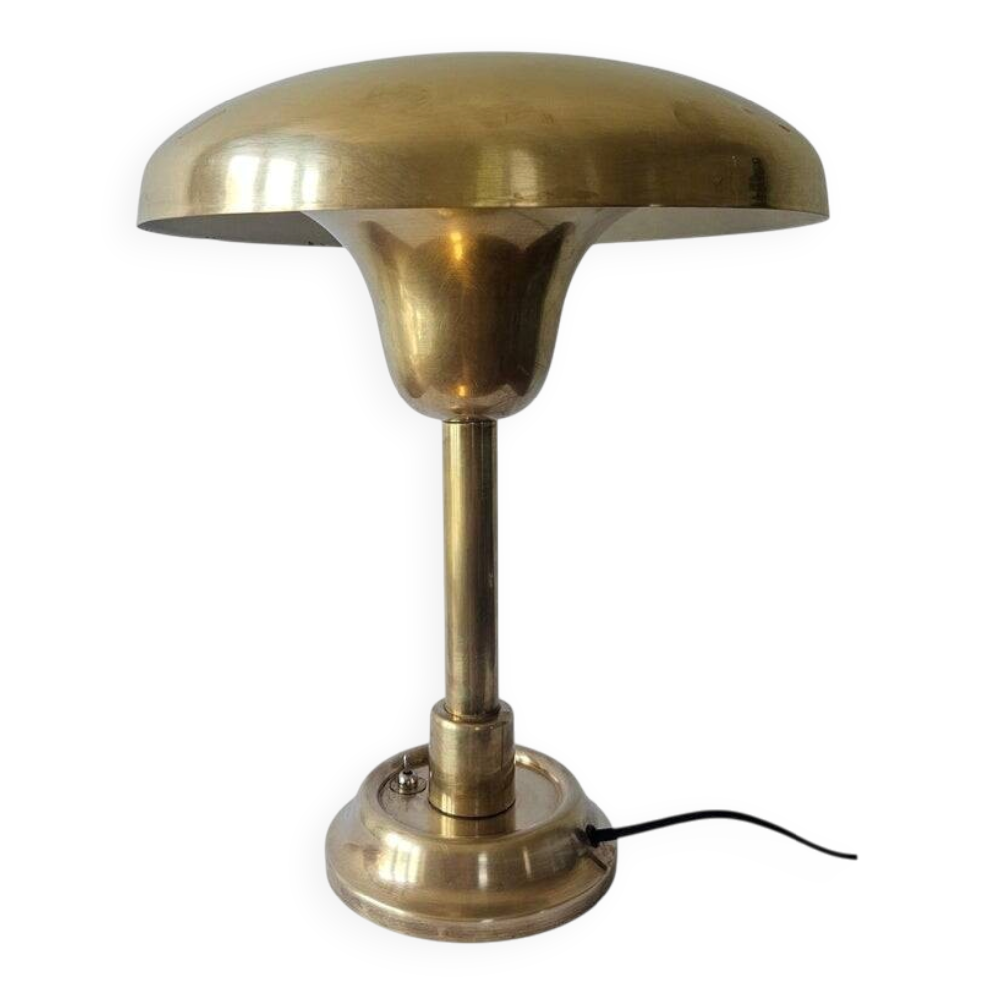 Large Bauhaus Functionalism Art Deco Table Lamp, Franta Anyz, 1930s