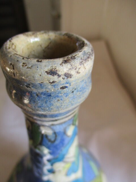 Sandstone vase decoration flowers